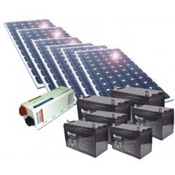 Kit de energía solar 750W