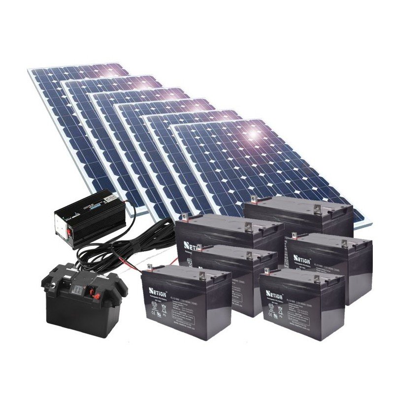 Kit de energía solar 1500W